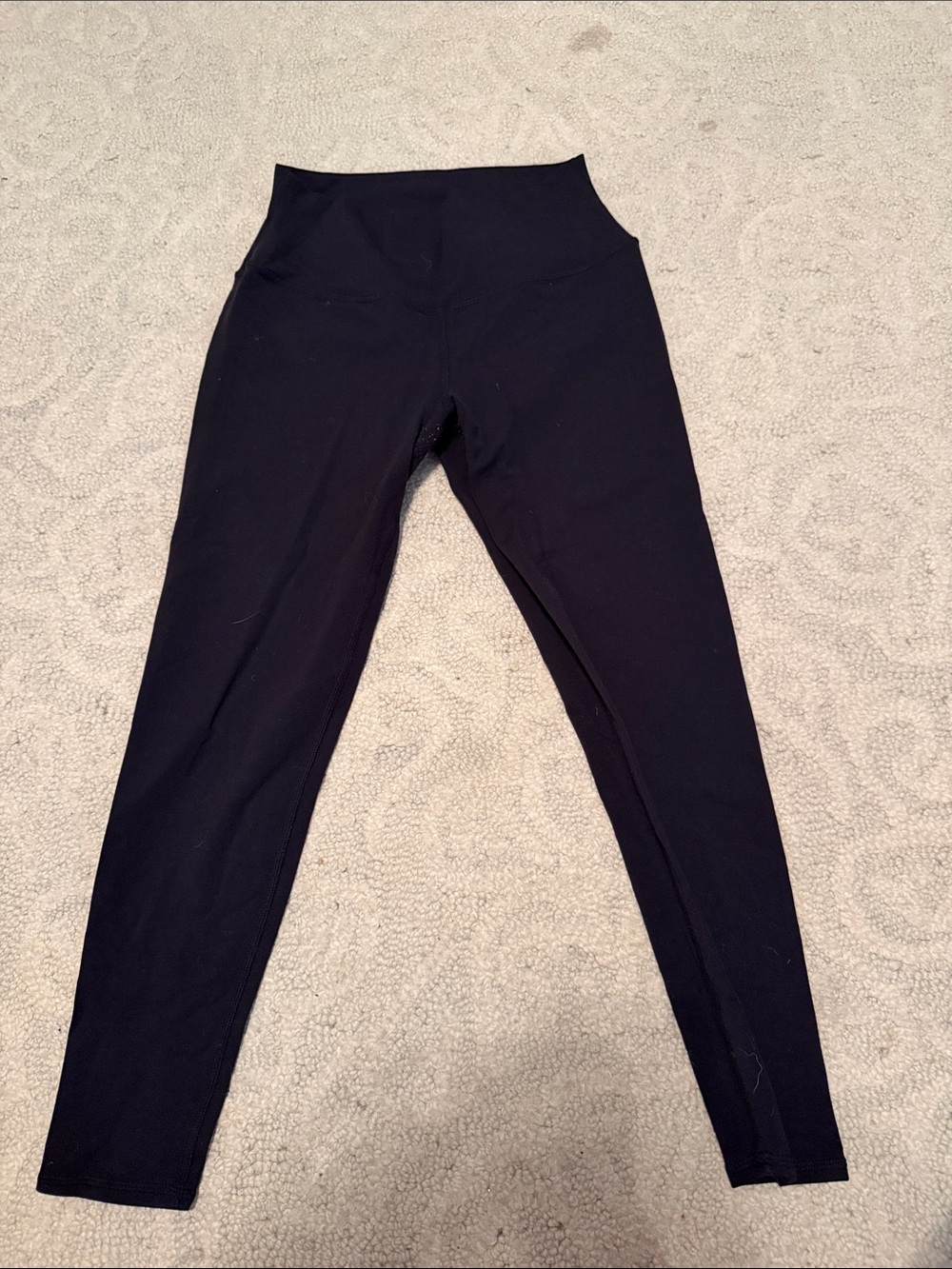 ALO yoga black legging 7/8 airbrush L
